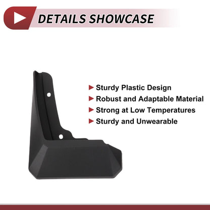 Mud Flaps Splash Guards Set for Kia EV9 (2023-2024)