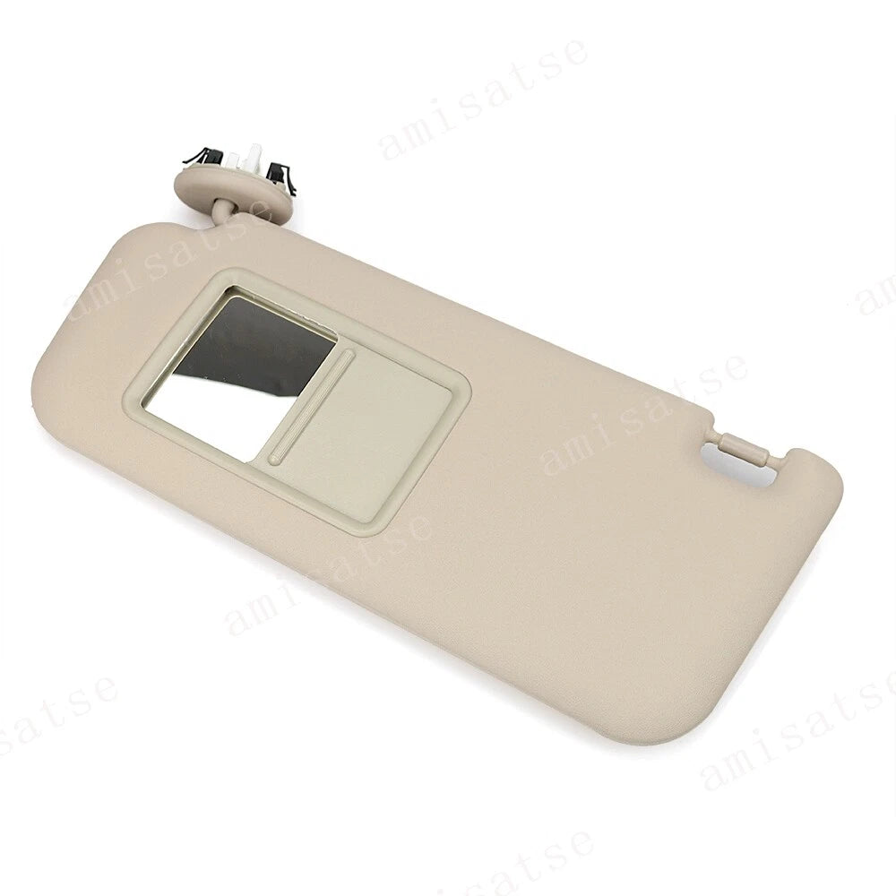 Beige Left Driver Sun Visor for Toyota Rav4 (2006-2013)
