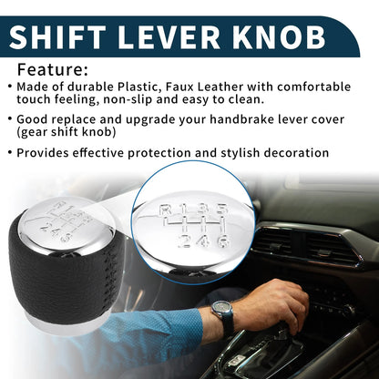6 Speed Manual Gear Shift Knob for Toyota Auris (2008-2018)