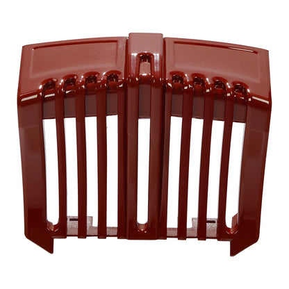 Oil Cooler Cover for Harley Electra Glide 2017-2023 Pearl Red & Dark Alloy