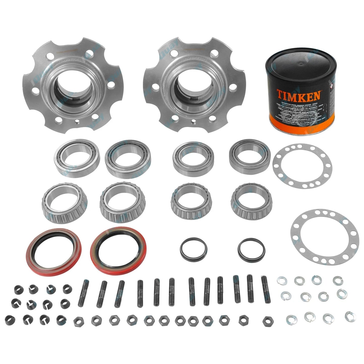 Rear Hub Kits for Toyota FZJ75 HZJ70 HZJ73 HZJ75 Wheel Bearings + Grease (1990-1999)
