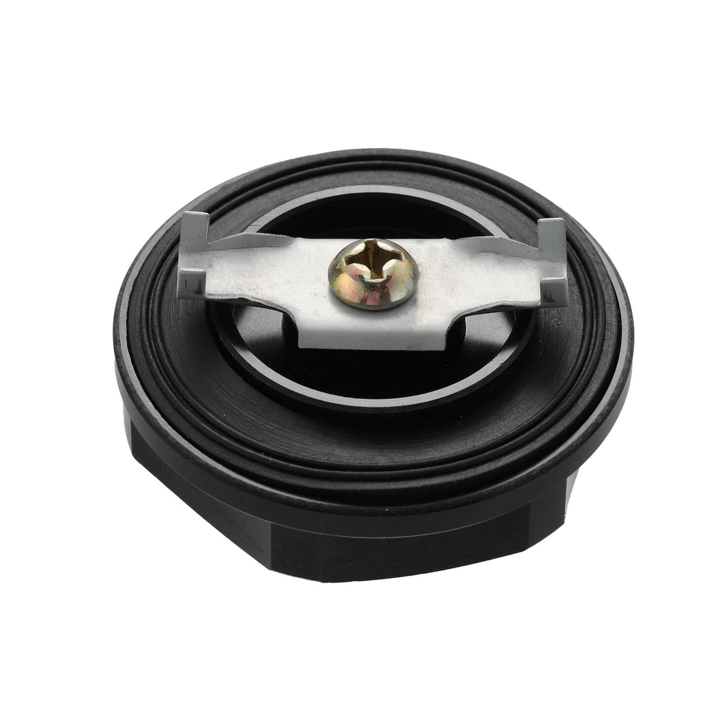 Black Aluminum Alloy Engine Oil Filler Cap Cover for Mitsubishi