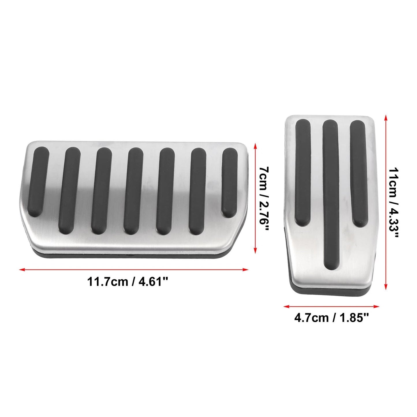 Anti-Slip Brake Gas Pedal Pad Covers for Tesla