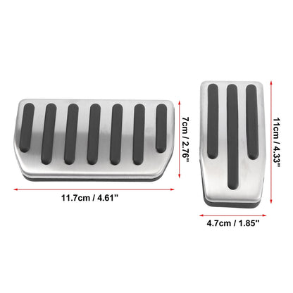 Anti-Slip Brake Gas Pedal Pad Covers for Tesla