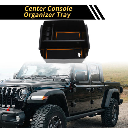 Center Console Organizer Tray for Jeep Wrangler JK JKU Rubicon Sport (2007-2018)