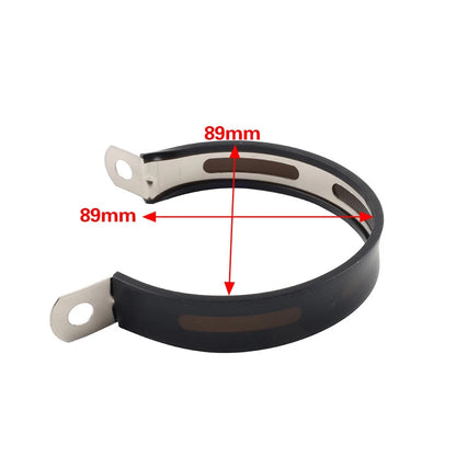 89mm Universal Motorcycle Exhaust Clamp Mount Bracket for Various Models