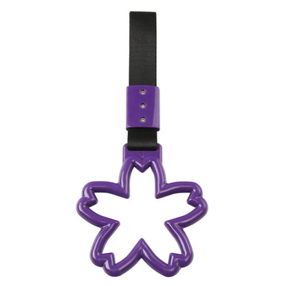 Cherry Blossom Shaped Ring Handle Strap for Train Bus Charm Tools