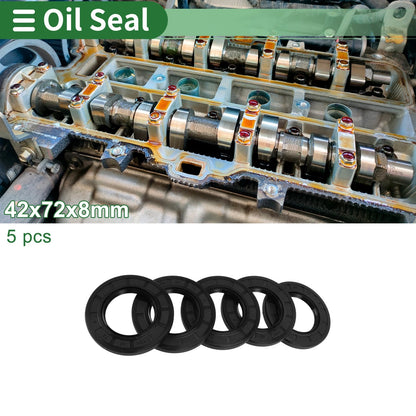 Oil Seal / 42x72x8mm / Rotary Shaft Seal NBR Rubber for Make Model