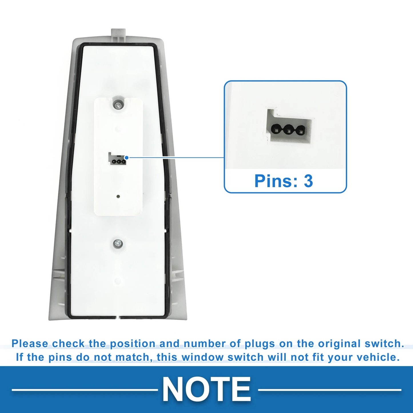 Power Window Switch for BMW 745i (2002-2005)