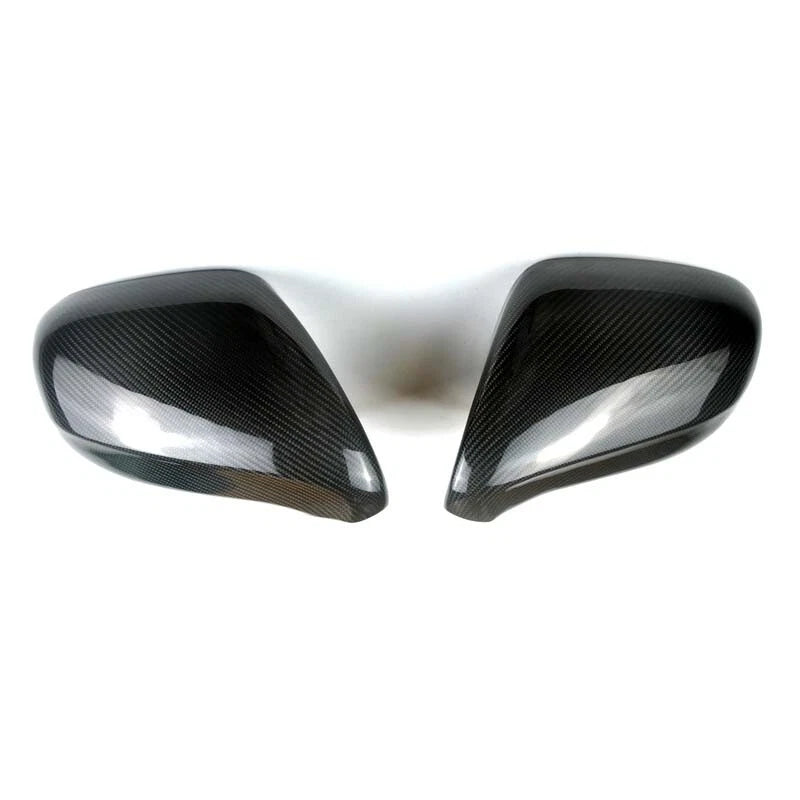 Real Carbon Fiber Add-on Side Mirror Cover Caps for Lexus IS250 / IS350 2006-12