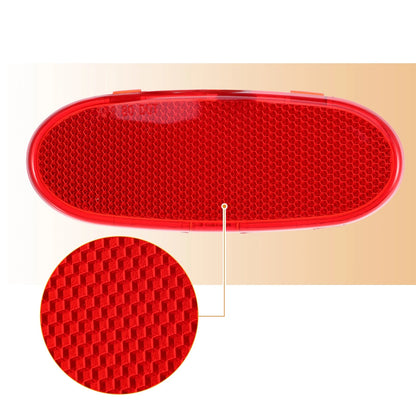 Front Door Panel Reflector Light Cover for Dodge Ram 1500 Red