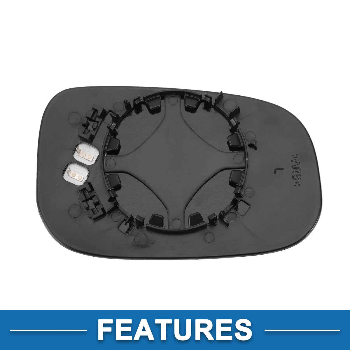Heated Left Side Mirror Glass for Volvo C30 C70 S40 S60 V50 V70 (2001-2010)