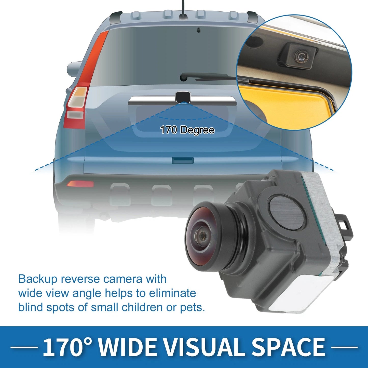 Rear View Backup Camera for Land Rover Discovery Range Rover (2013-2015)