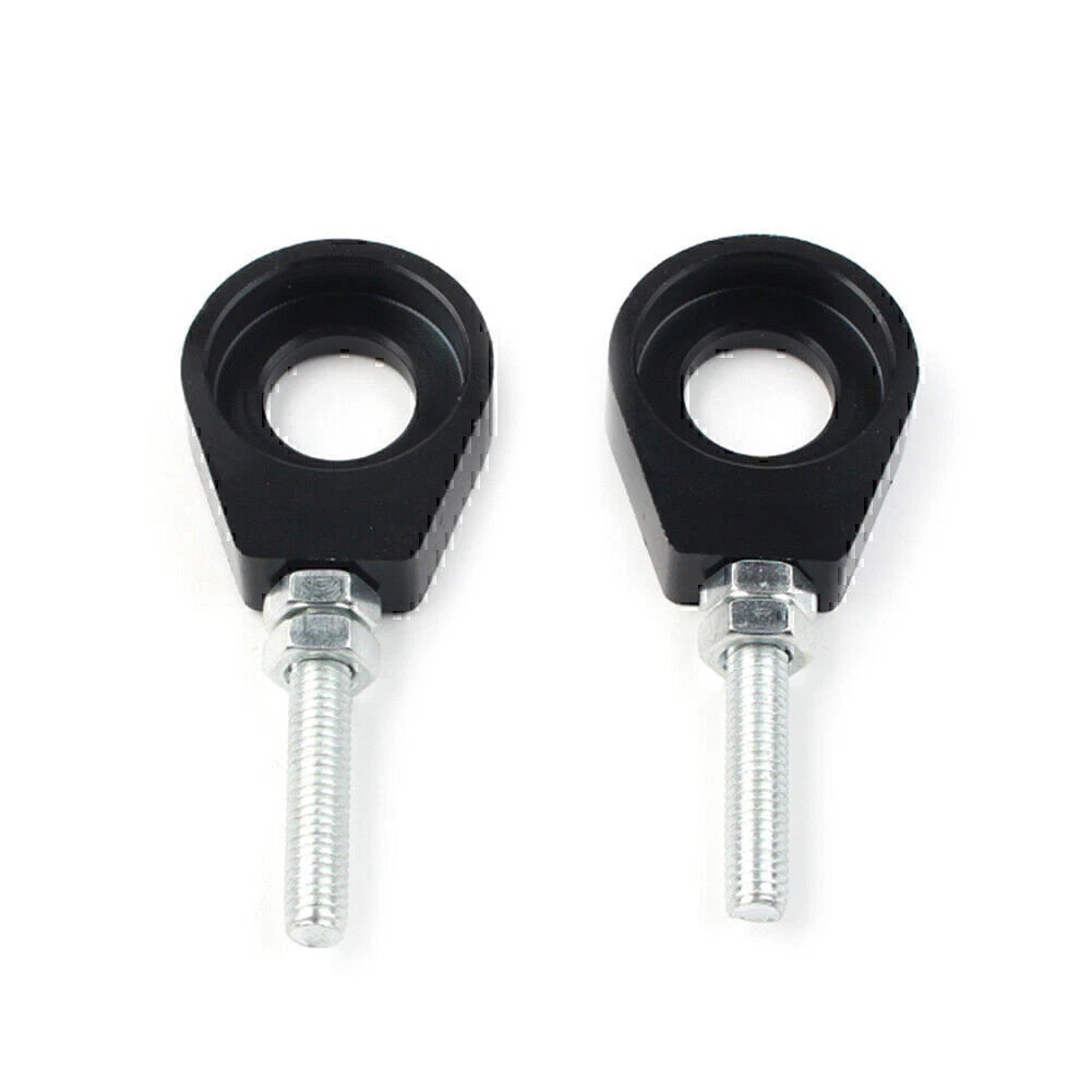 15mm Chain Adjuster Tensioner Block for Dirt Bike Quad ATV CRF50 SSR Black 2x