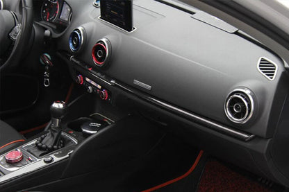 REAL Carbon Fiber Interior Full Kits Cover Trim Set For Audi A3 8V 2014-20