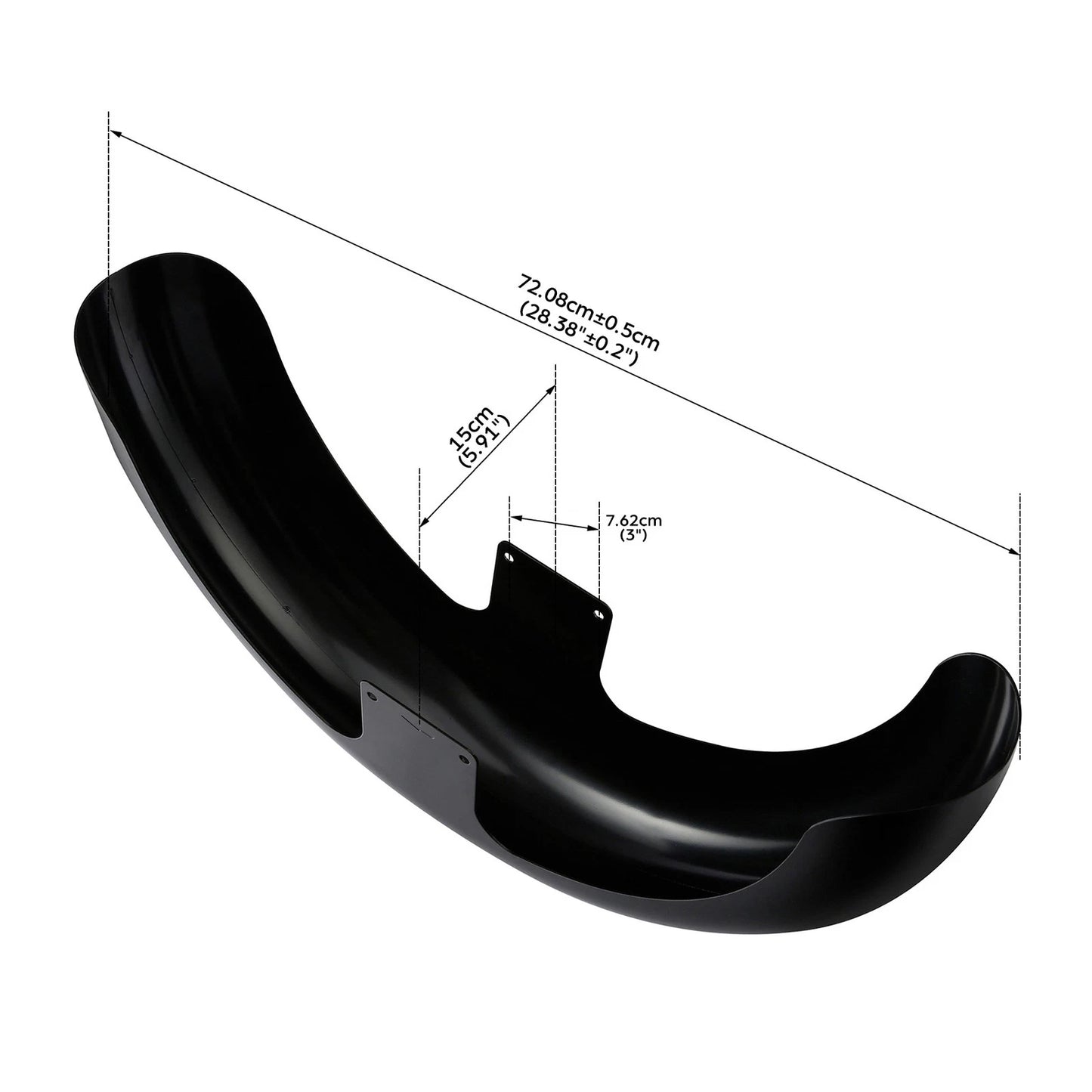 21" Front Fender Spacer Mount for Harley Touring Road Glide (2000-2013)