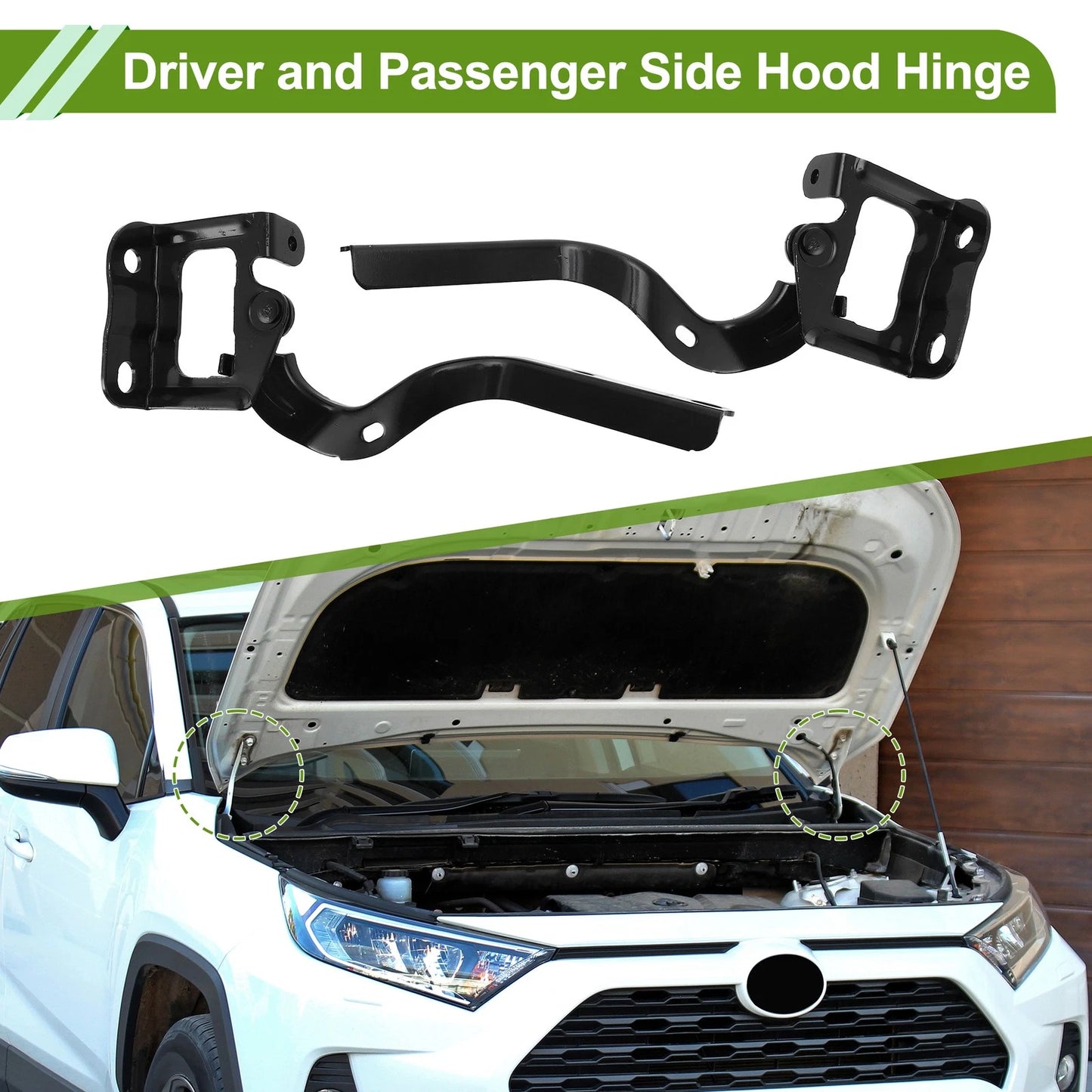 Hood Hinges / 1 Pair / Hood Hinges for Toyota Prius (2010–2015)