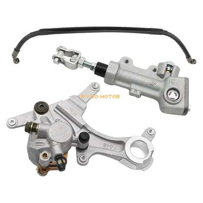 Rear Brake Caliper Master Cyl Hose Assy for Kawasaki KX250/KX250F (2004–2020)