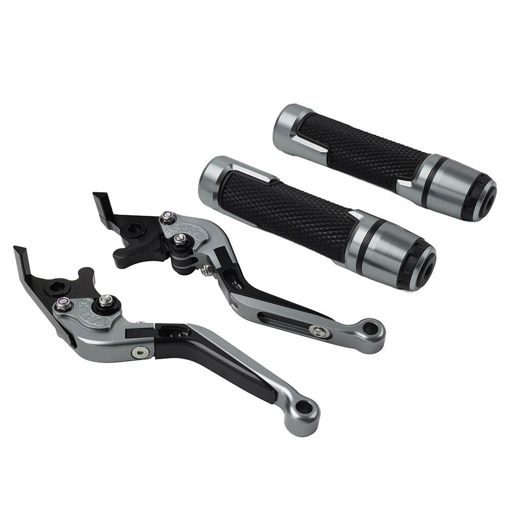 Titan Extendable Brake Clutch Levers Grip Set for Ducati Monster (2008-2015)
