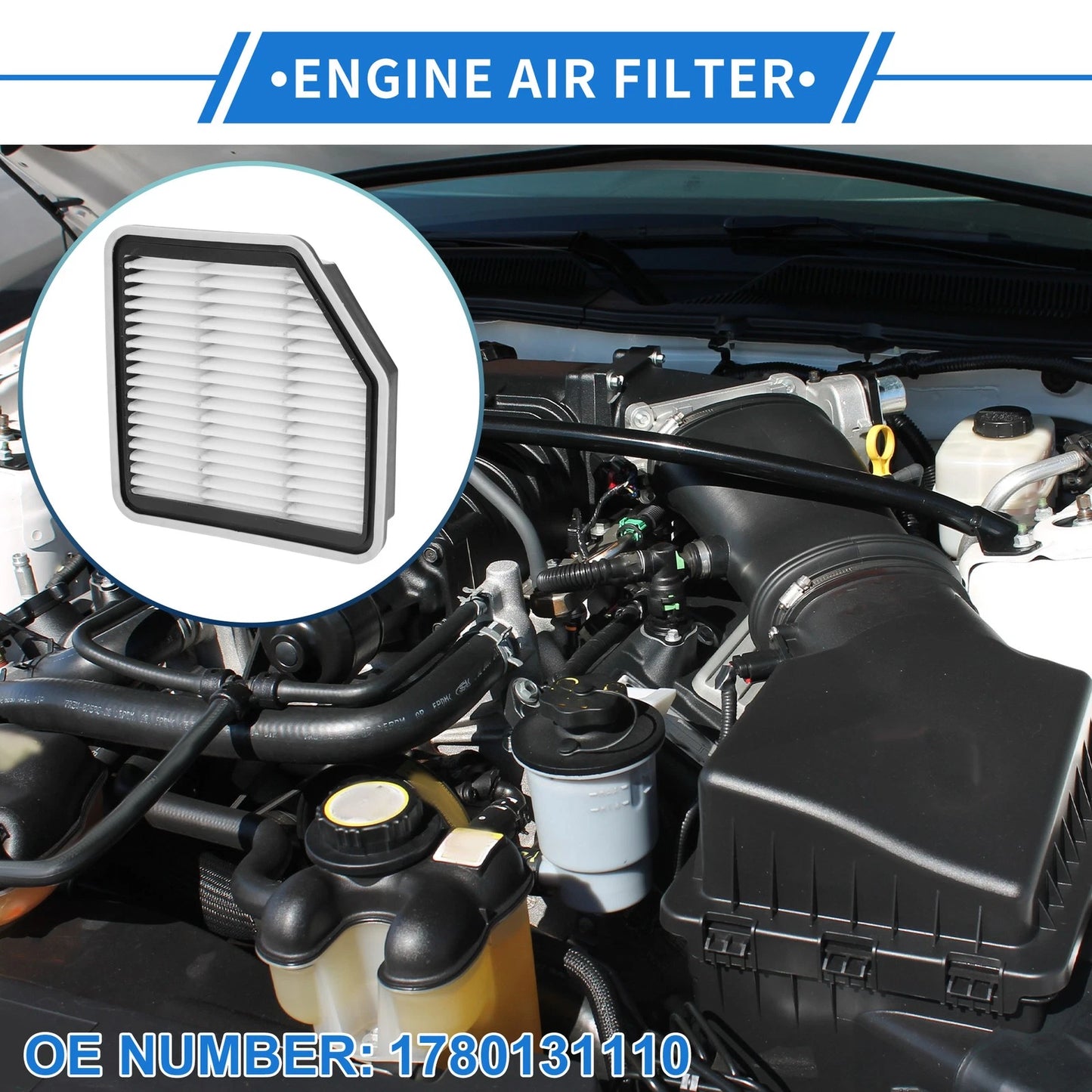 Engine Air Filter for Lexus IS250 (2006-2013) 1 Pcs