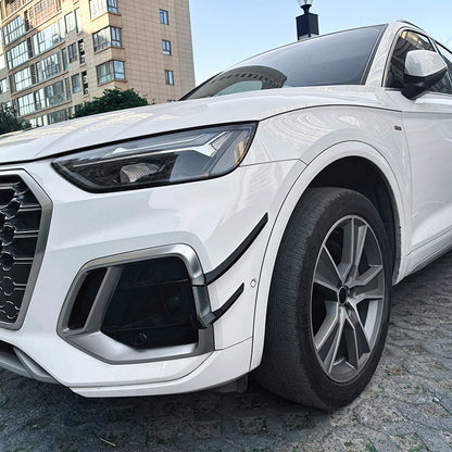 4 x Gloss Black Front Side Air Vent Trims for Audi Q5 FY Sline (2020-2024)