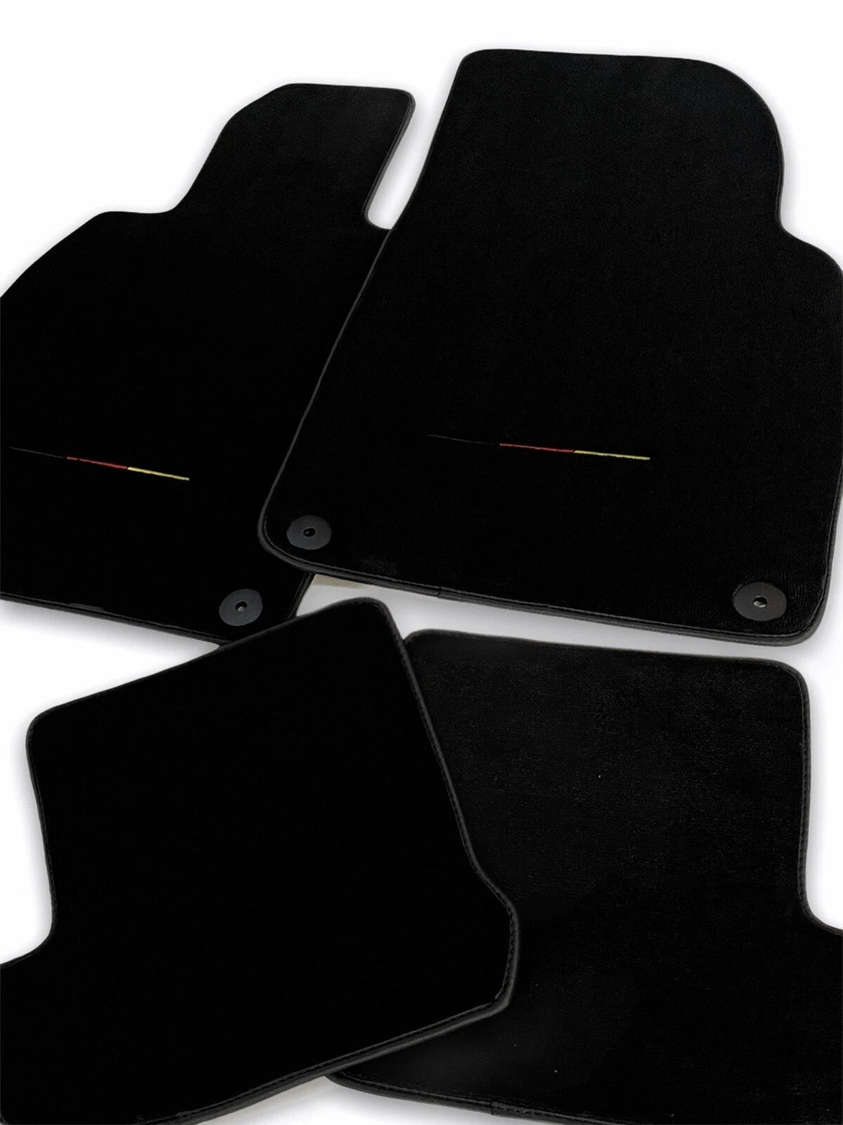 Floor Mats for Audi SQ8 LHD Carpet Black Germany Flag (2020-2022)