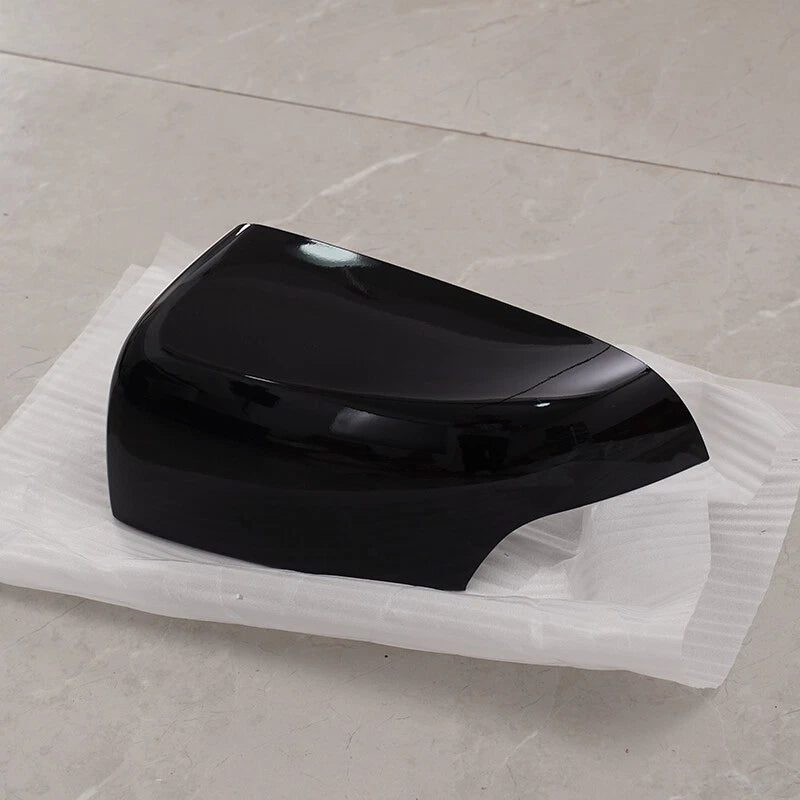 Gloss Black Clip-on Rearview Mirror Cover for Ford Ranger (2012-2022)