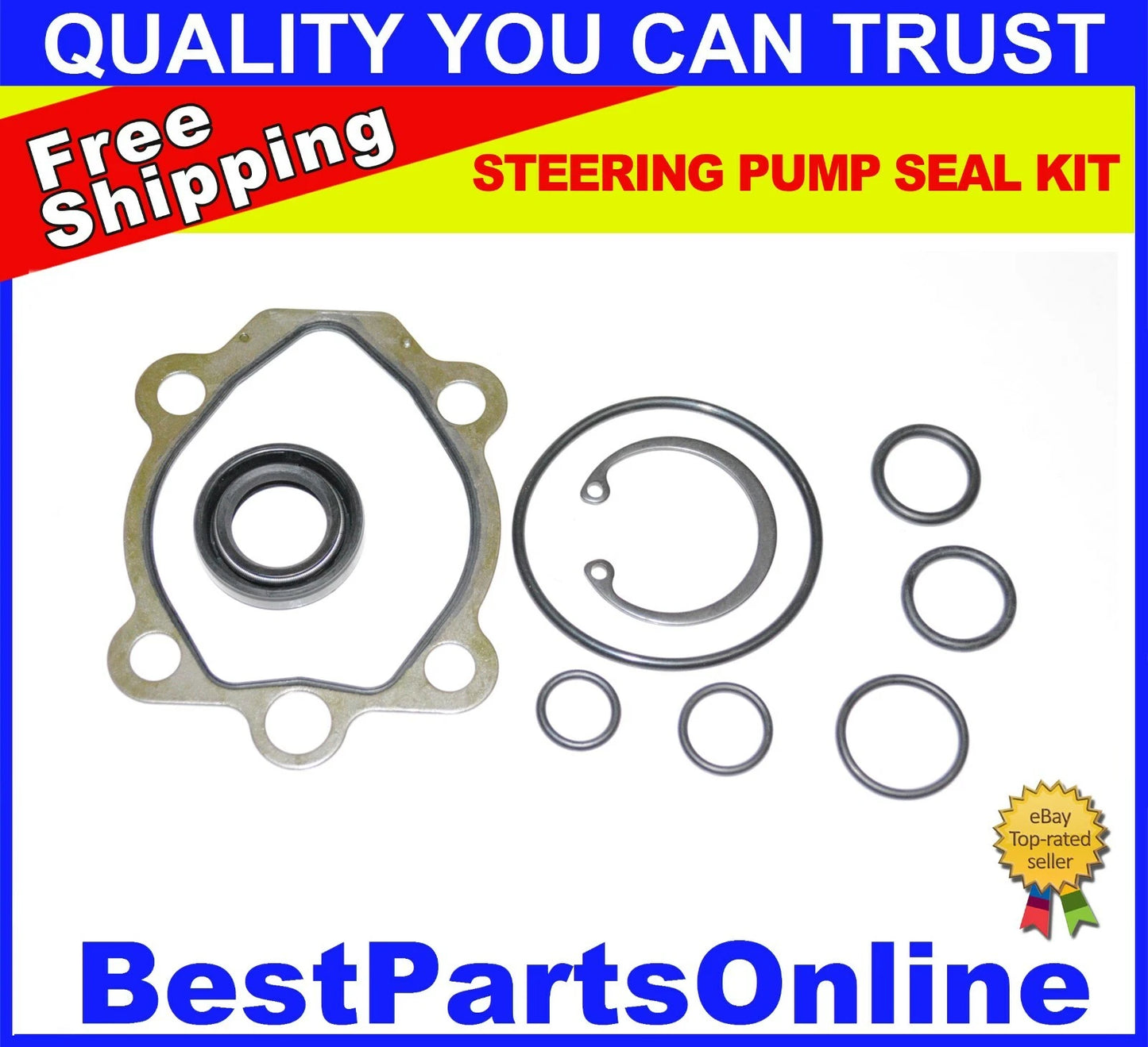 Power Steering Pump Seal for Mazda MPV Tribute 6Cyl (2000–2004)