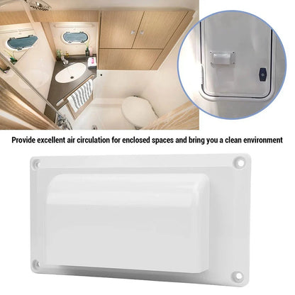 Exhaust Vent Cover for Boats/RVs, Rugged ABS Construction, Comfortable Spaces