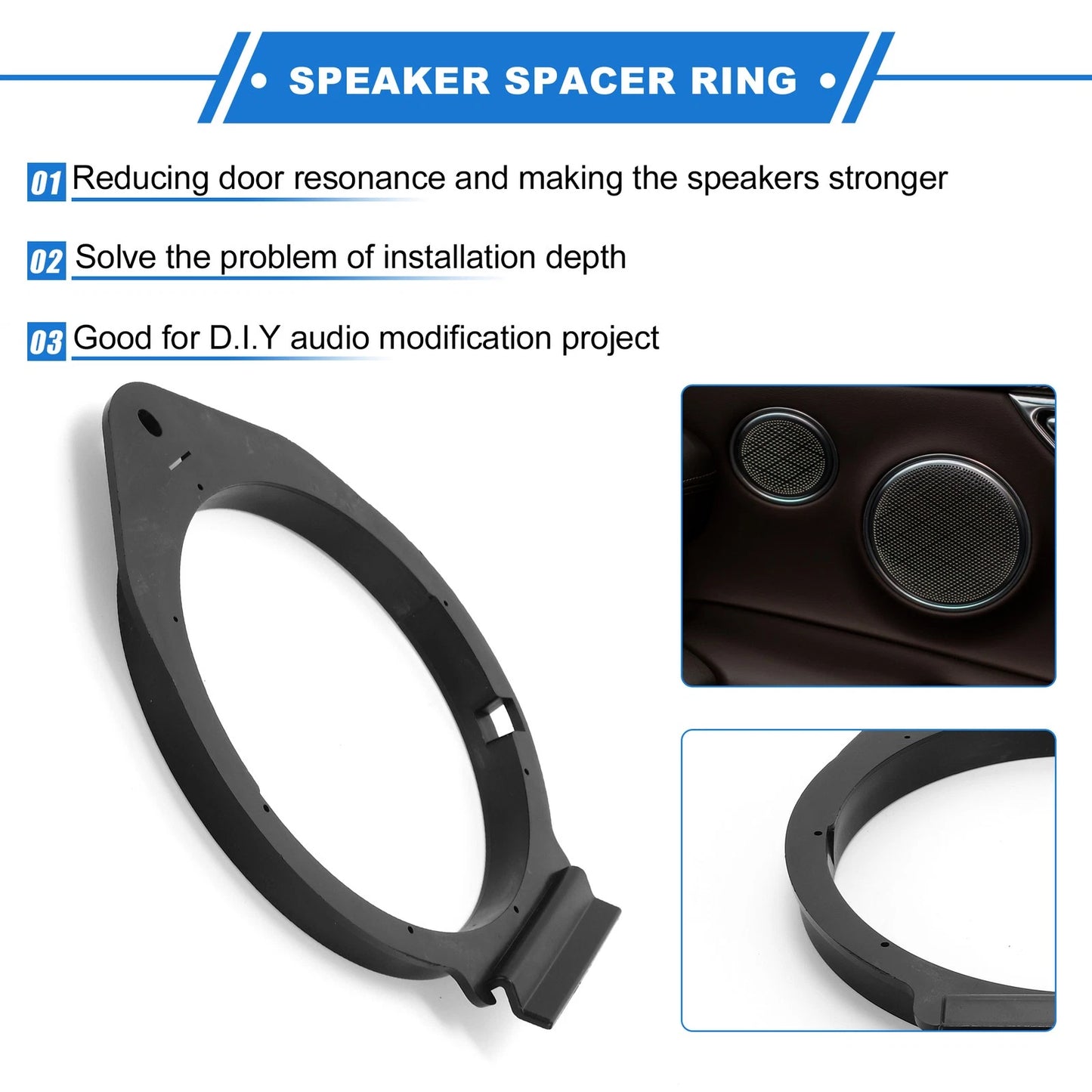 Speaker Spacer Ring Tweeter 6x9'' for GMC Yukon  Pcs