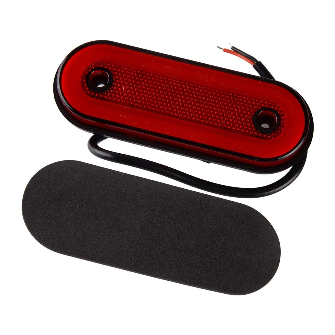8x Oval Side Marker Indicator Lights for Trailer Truck Lorry