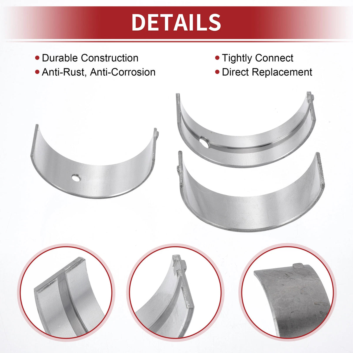 Main & Connecting Rod Bearings for Toyota Pickup