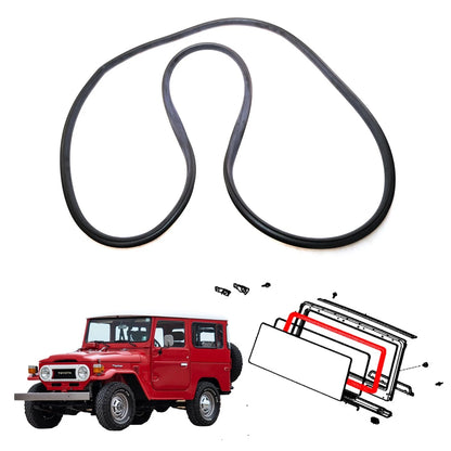 Front Windshield Weatherstrip for Toyota Land Cruiser BJ43 BJ45 FJ40 HJ47 1969-1986