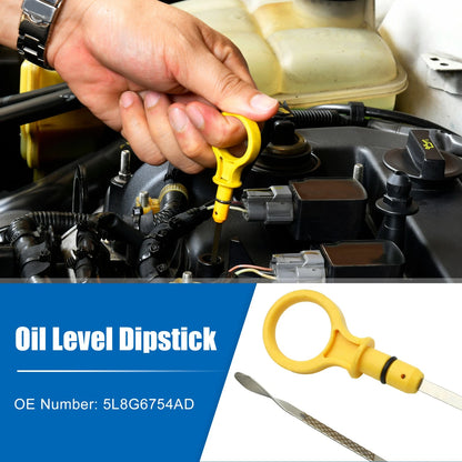 Engine Oil Fluid Level Dipstick for Ford F-150 FX2 FX4 Lariat Platinum (2004-2023)