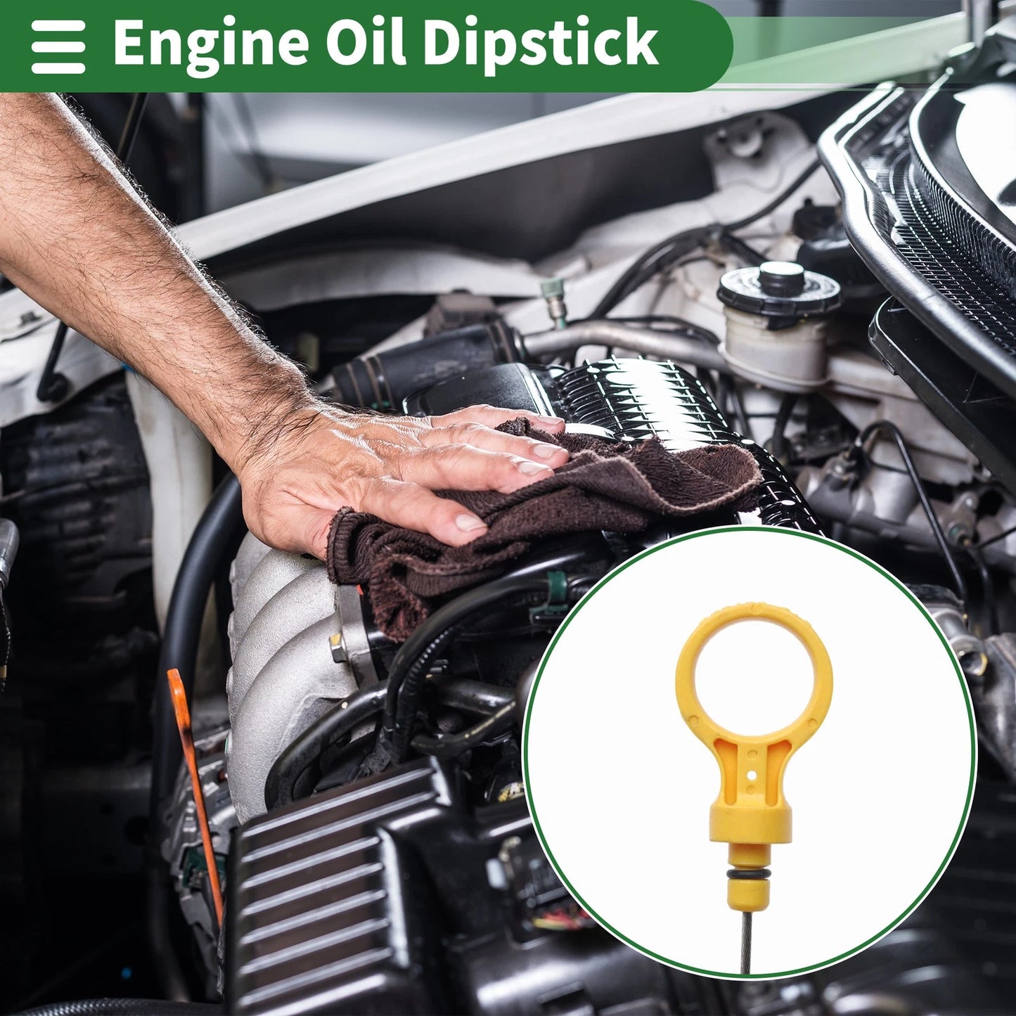 Oil Level Dipstick for Chevrolet Express 1500 (2003-2014)