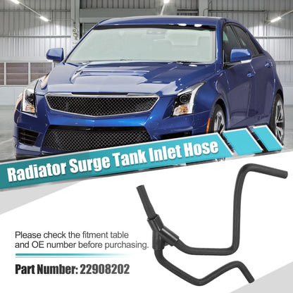 Radiator Surge Tank Inlet Hose for Cadillac ATS CTS, Chevrolet Camaro