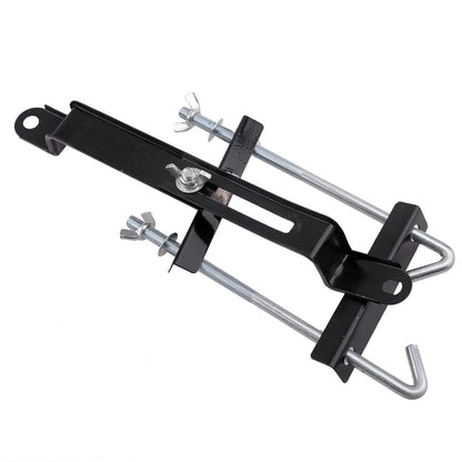 Car Battery Holder for Storage - Metal Box Stand for Universal Use