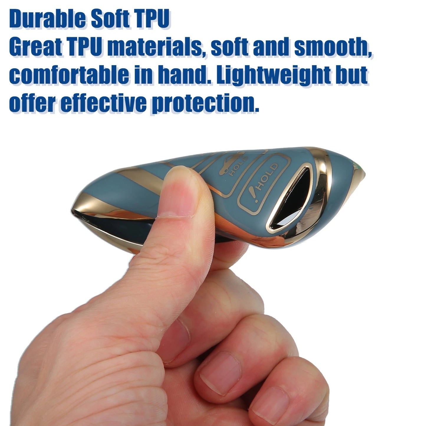 TPU 4 Button Key Fob Cover for Mazda 3 (2014)