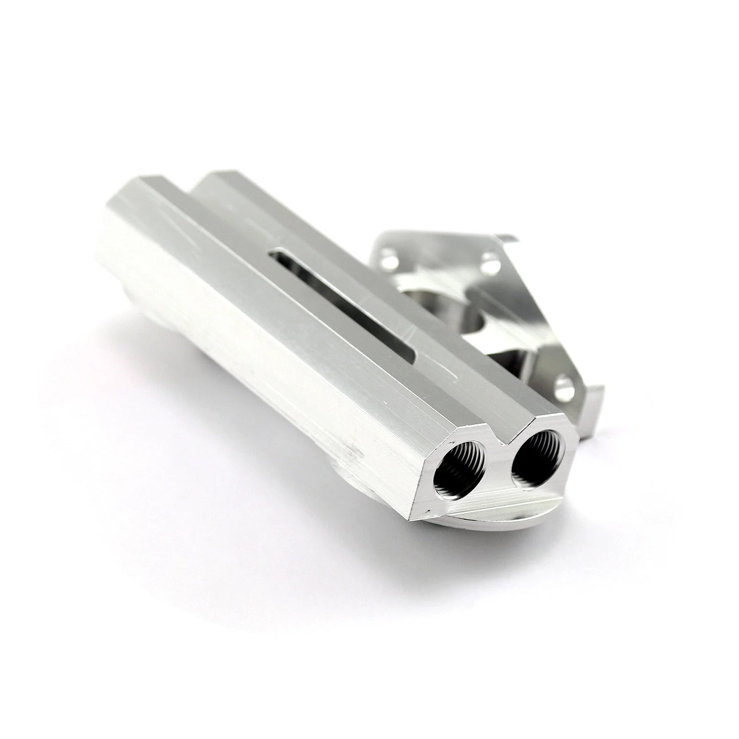 Aluminum Dual Remote Oil Filter Mount Brackets for Car Model