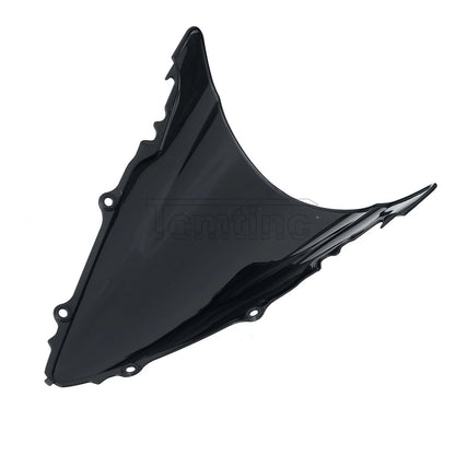 Dual Bubble Black Windshield for Yamaha YZF R6 (2003-2005)
