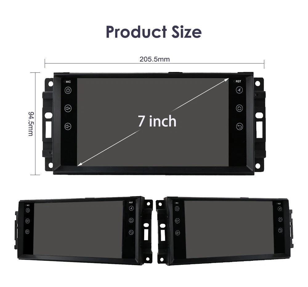 32GB Android 12 Car Stereo Radio GPS Navigation for Dodge Charger (2008–2010)
