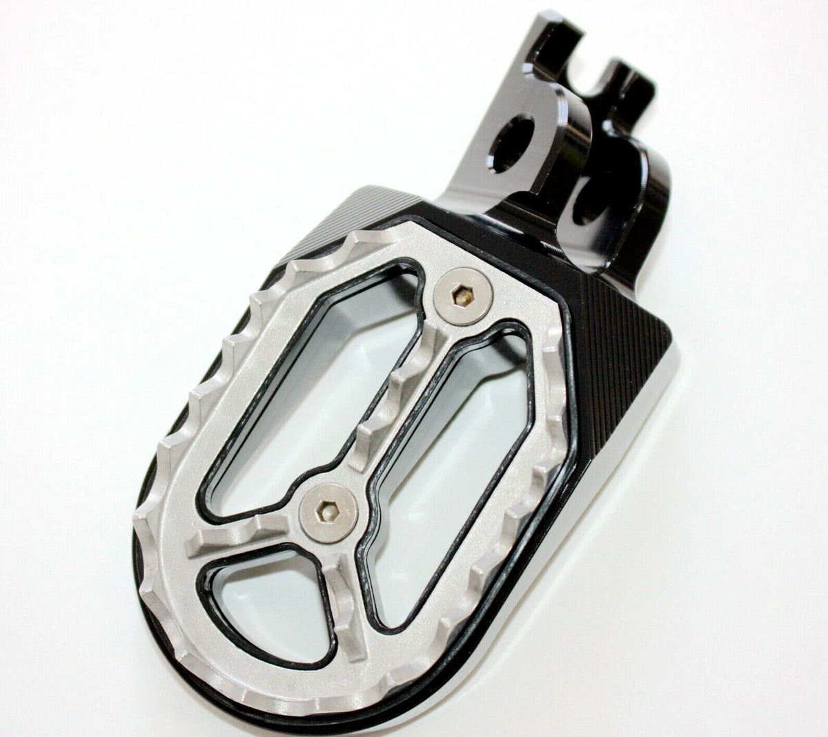 CNC Black Stainless Foot Pegs for Honda CRF250 Motorcycle (2004-2023)