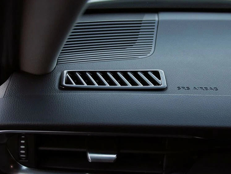 Dashboard Air Outlet Black Cover Trim for Toyota Harrier Venza (2020-2024)