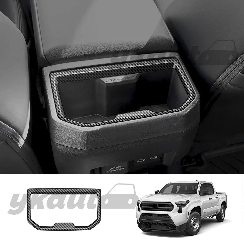 26pcs Carbon Fiber Interior Accessories Kit Cover Trim for Toyota Tacoma (2024–2024)