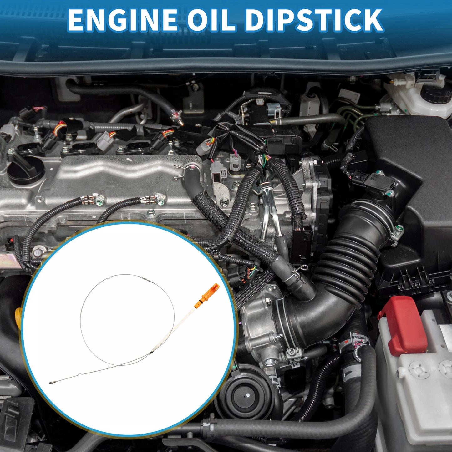 Engine Oil Dipstick for Dodge Ram 1500 8 Cyl 5.7L (2003-2008)