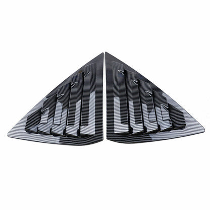 Carbon Fiber / Window Louver Vent Cover for Nissan Sentra Sedan (2013–2019)