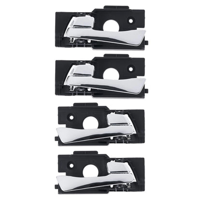 4 x Door Handle Inner Chrome Front/Rear LH/RH for Hyundai Accent RB(2011-2019)