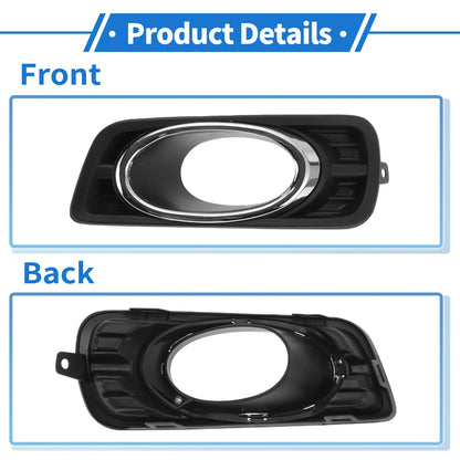 Front Right Fog Light Grill for Honda Civic (2012-2014)