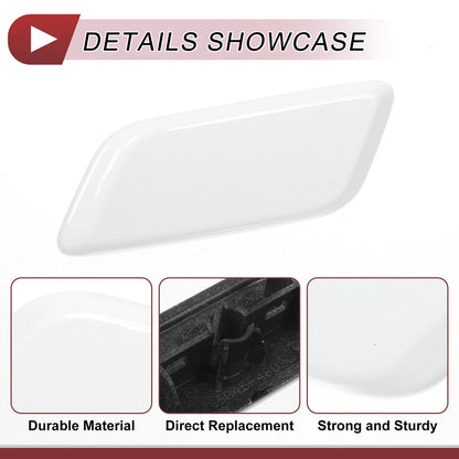 Front Left Washer Nozzle Cover for Lexus RX350 (2012-2014) - White 1 x Cap