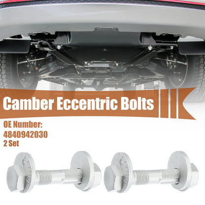 Eccentric Alignment Camber Bolts for Toyota RAV4 (2010-2018)